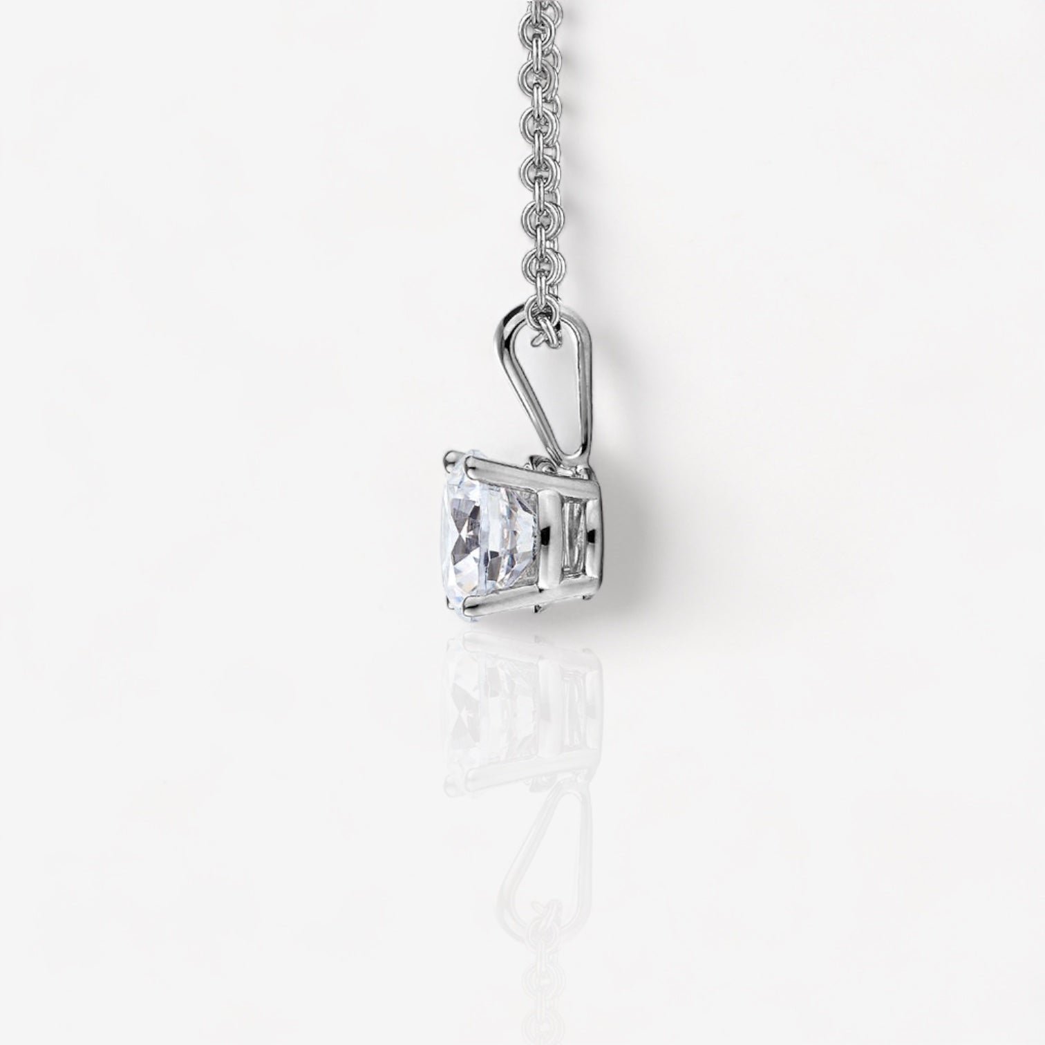 14kt white gold/18kt white gold/platinum/side