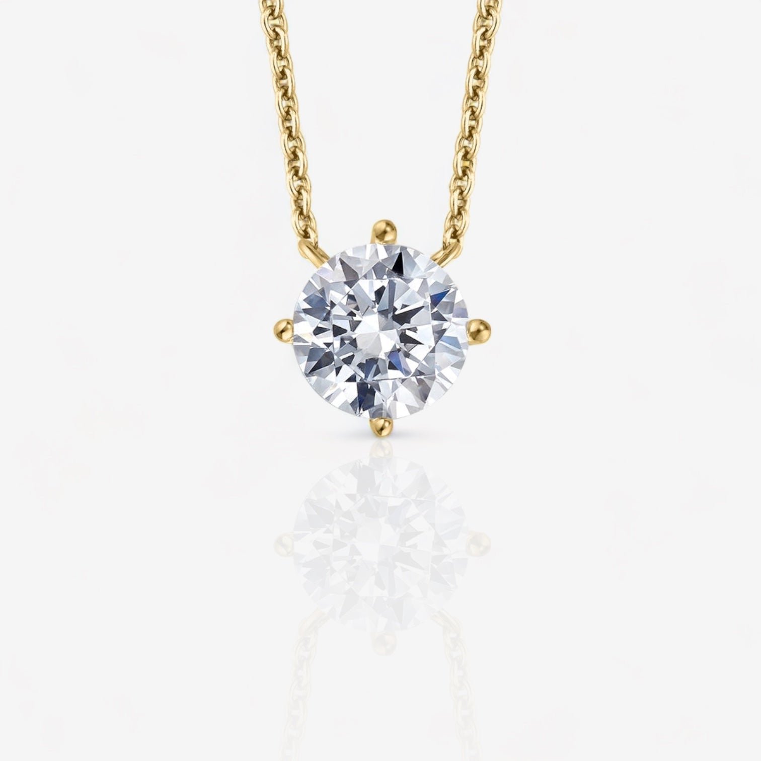 18kt Yellow Gold/0.25/0.50/0.75/ 1.00/1.50/2.00/2.50/top