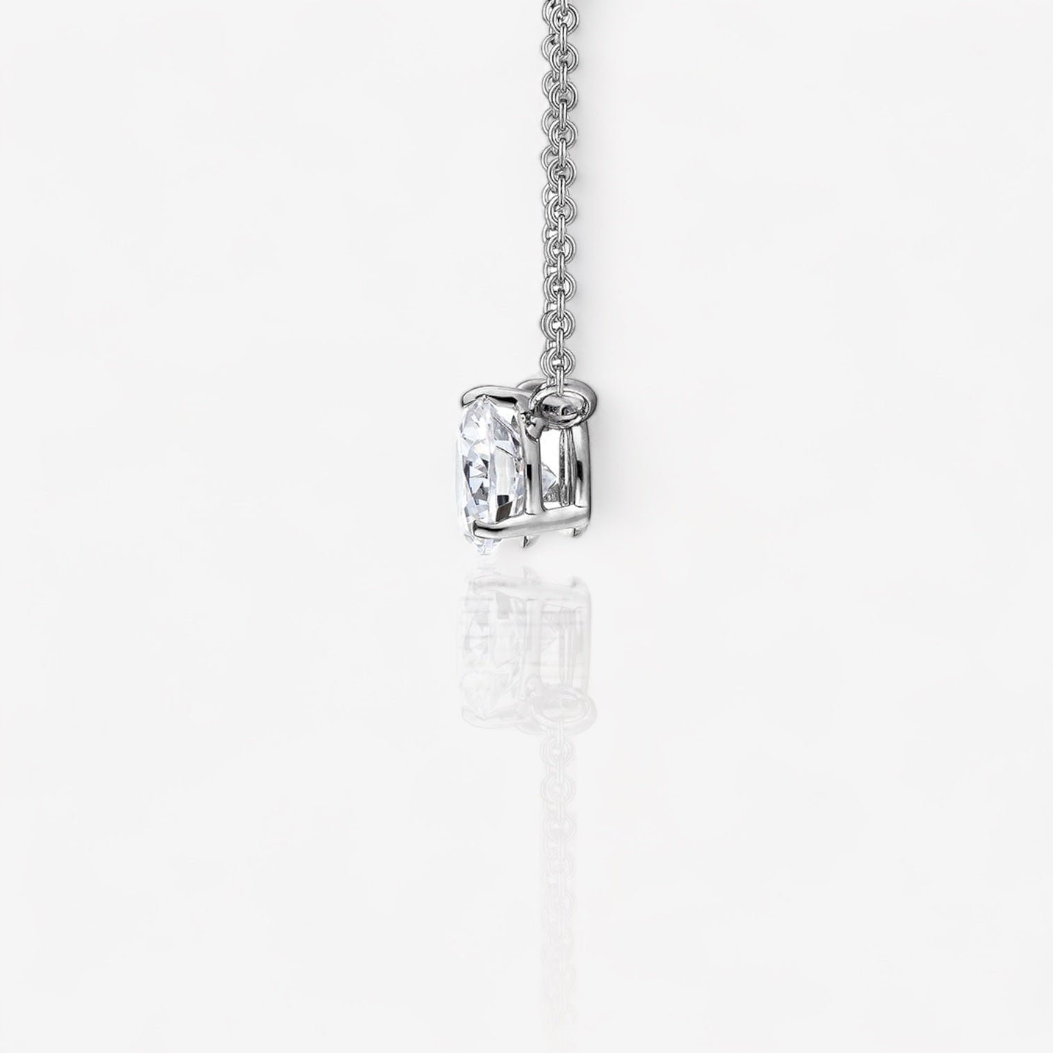 14kt White Gold/18kt White Gold/Platinum/0.25/0.50/0.75/ 1.00/1.50/2.00/2.50/side