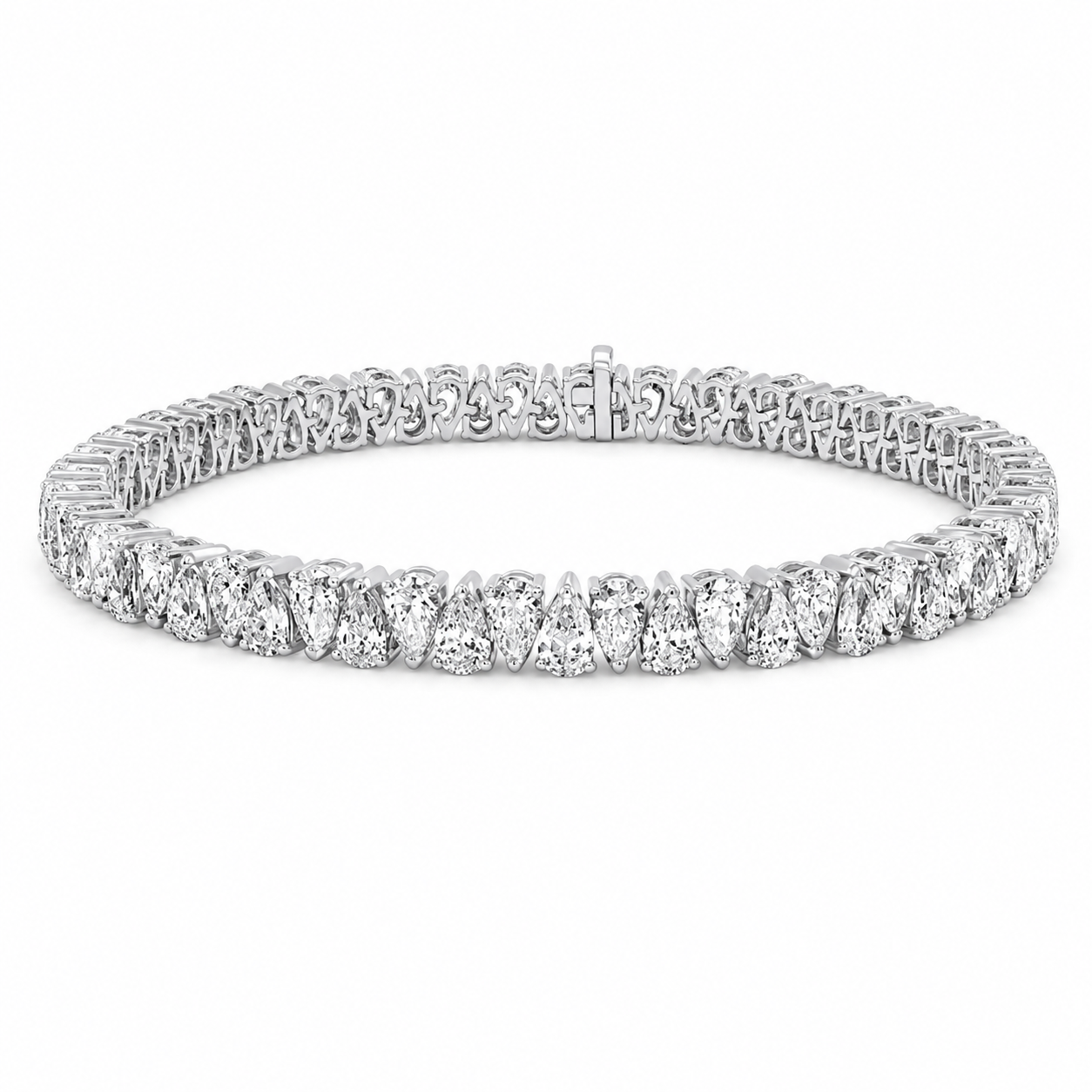 14kt white gold/top