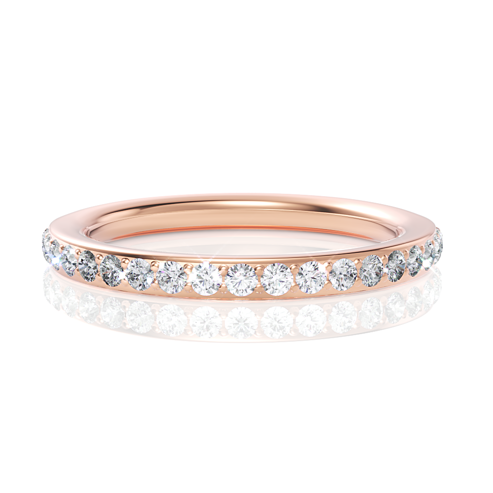 18kt rose gold/top