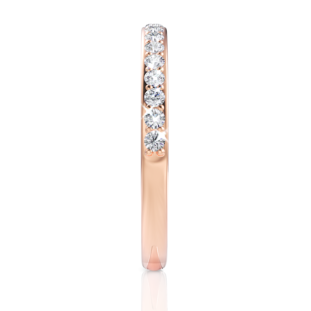 18kt rose gold/side
