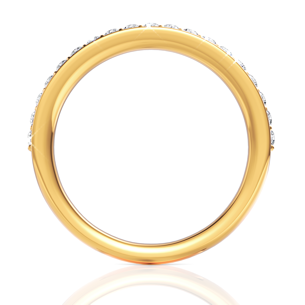 18kt yellow gold/front