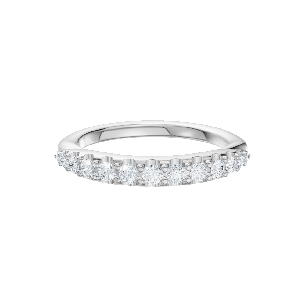 14kt white gold/18kt white gold/platinum