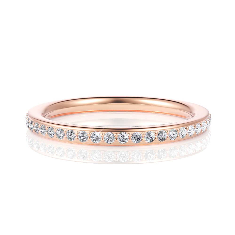 18kt rose gold/top