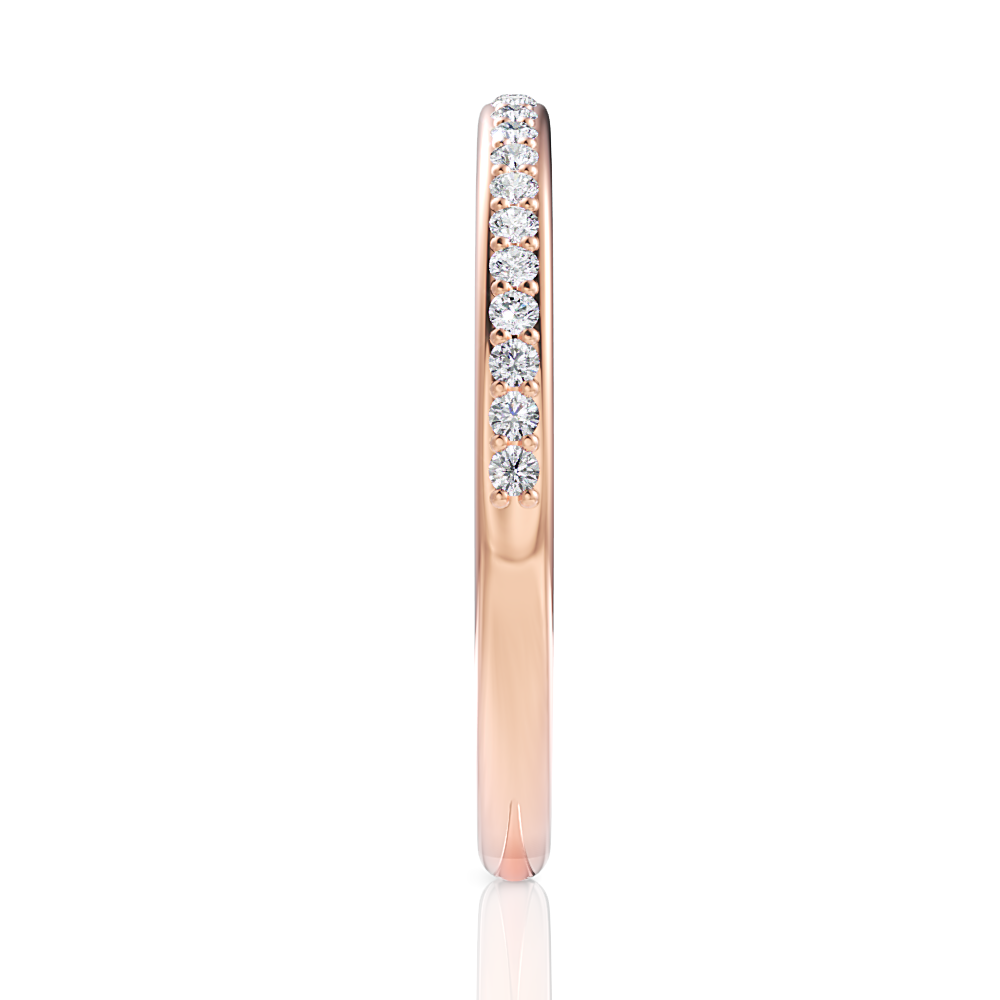 18kt rose gold/side