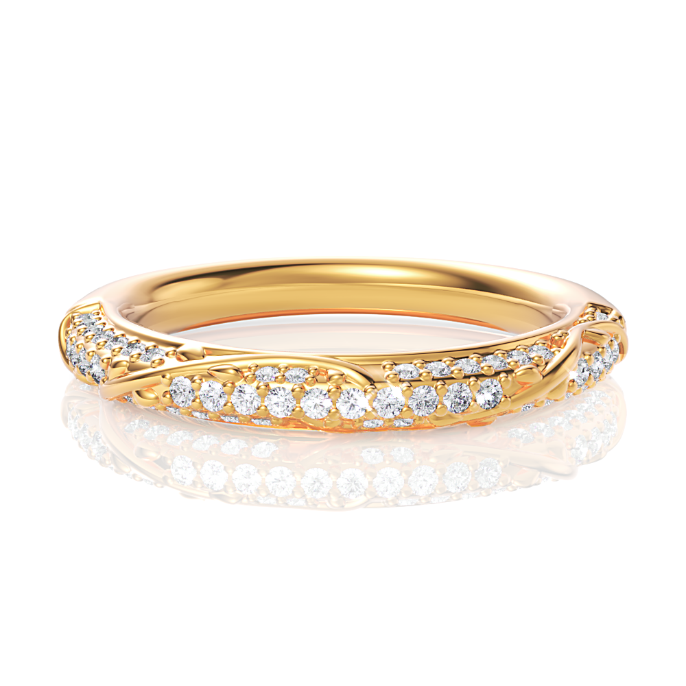 18kt yellow gold/top
