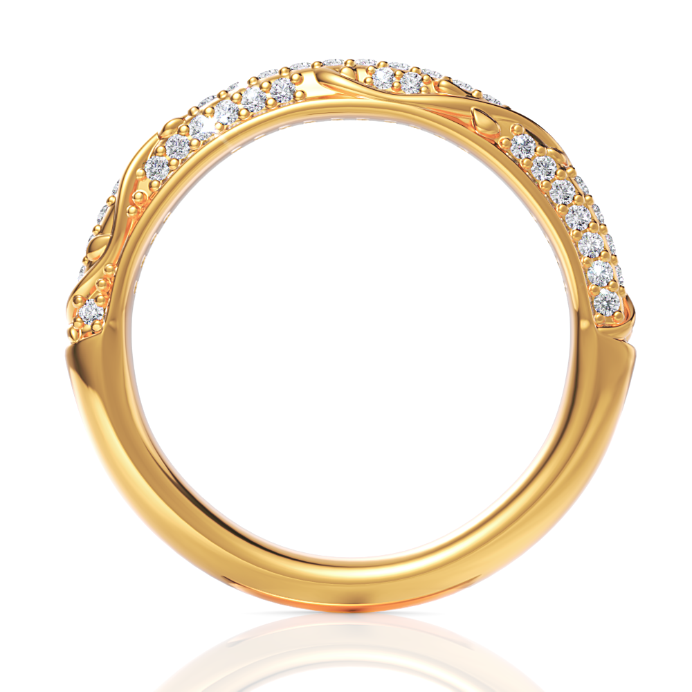 18kt yellow gold/front