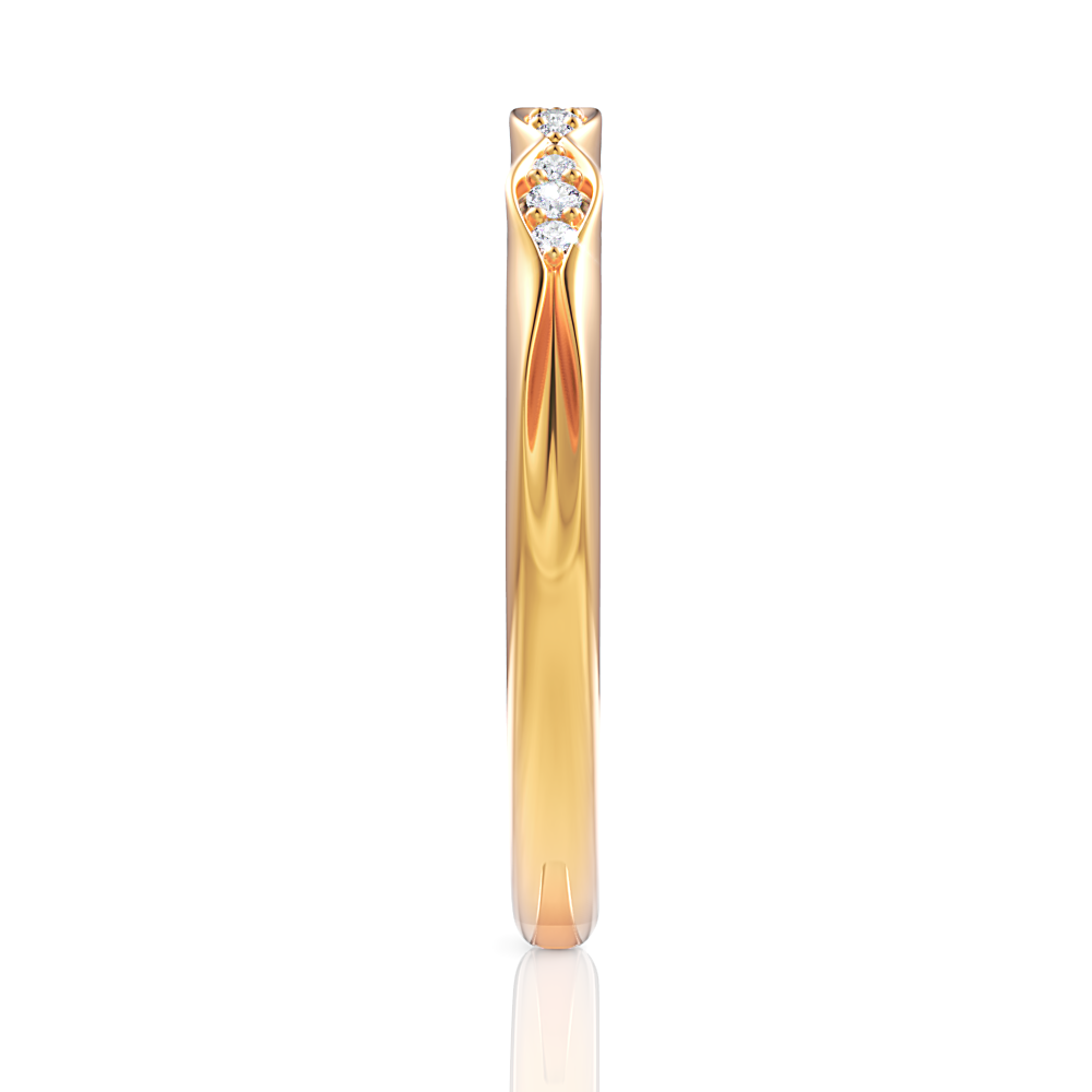 18kt yellow gold/side