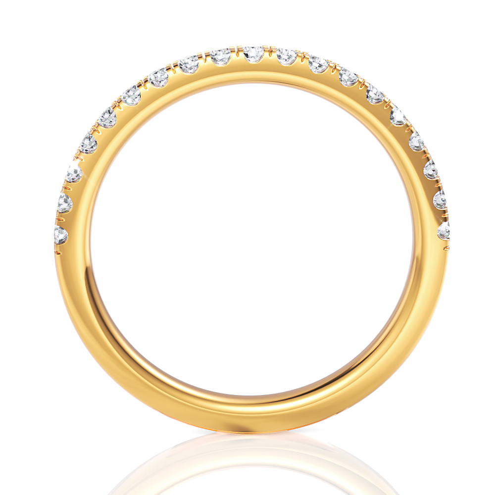 18kt yellow gold/front