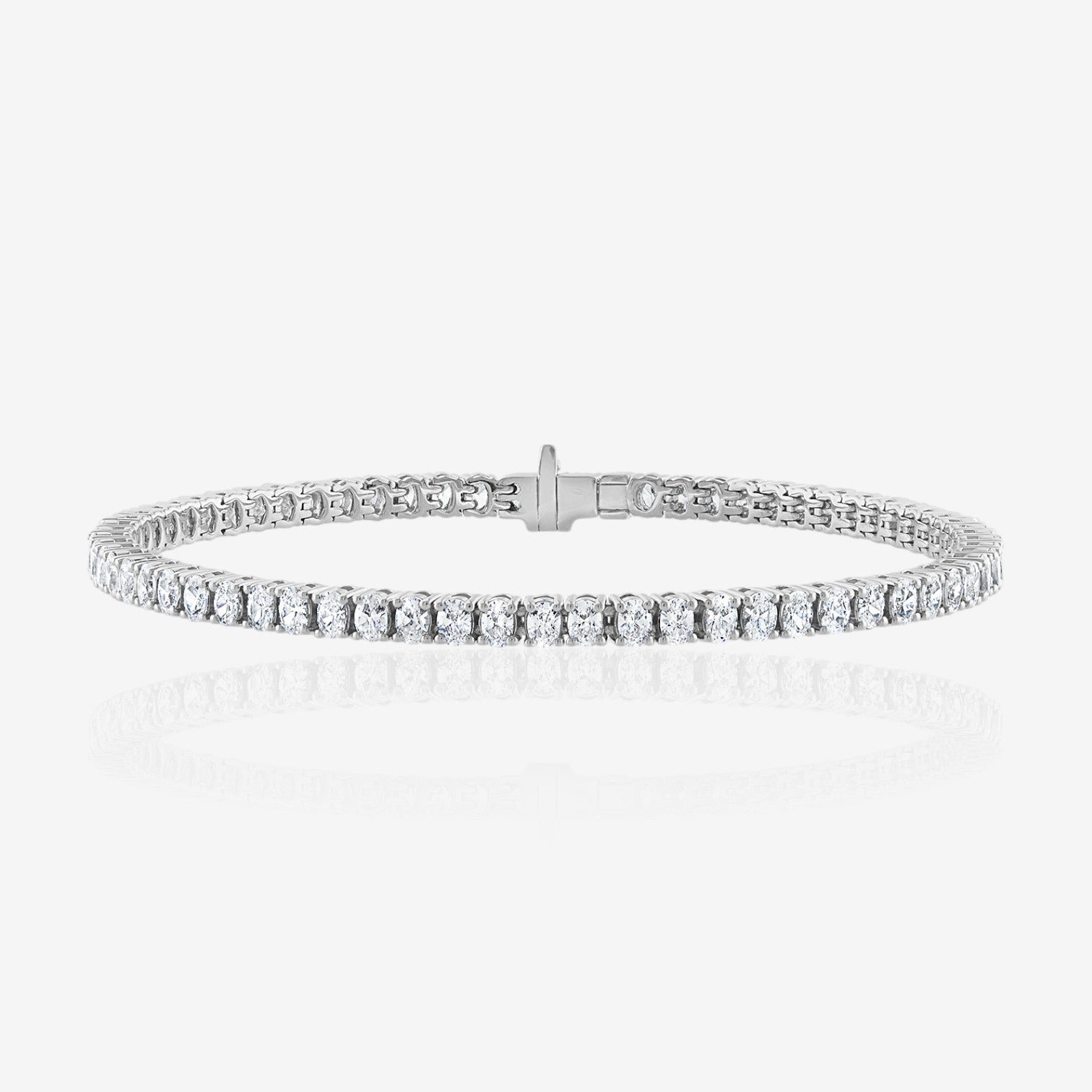 14kt white gold/5.00 ctw/earth grown/lab grown/top