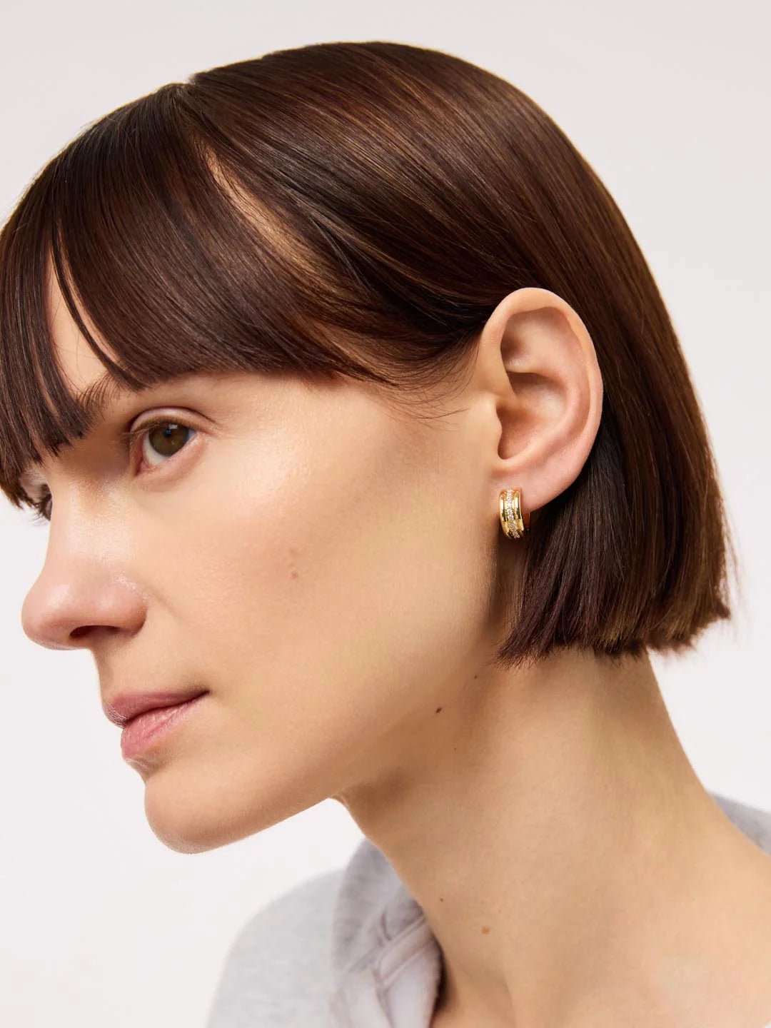 14kt Yellow Gold Plated/front