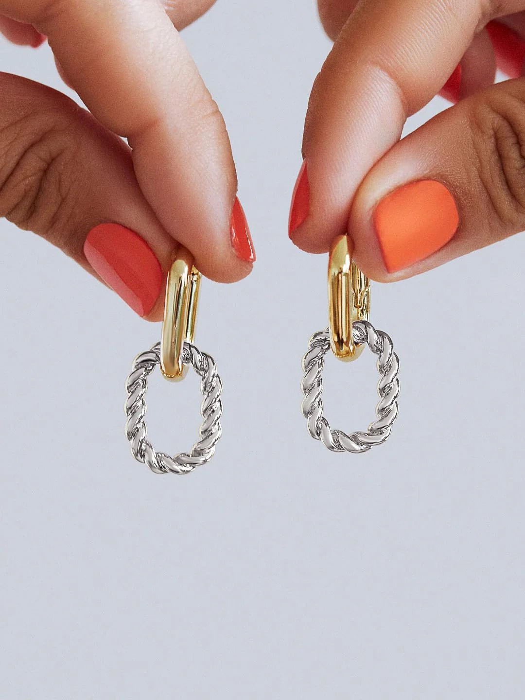 14kt yellow gold plated/front