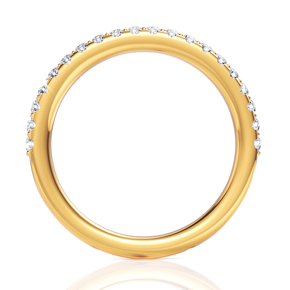 18kt yellow gold/front
