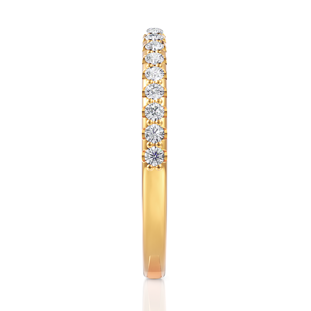 18kt yellow gold/side