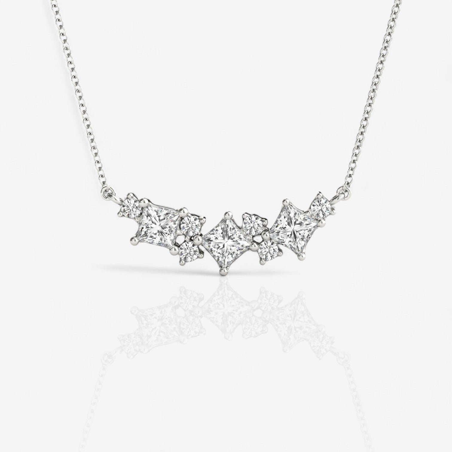 14kt white gold/0.63/top