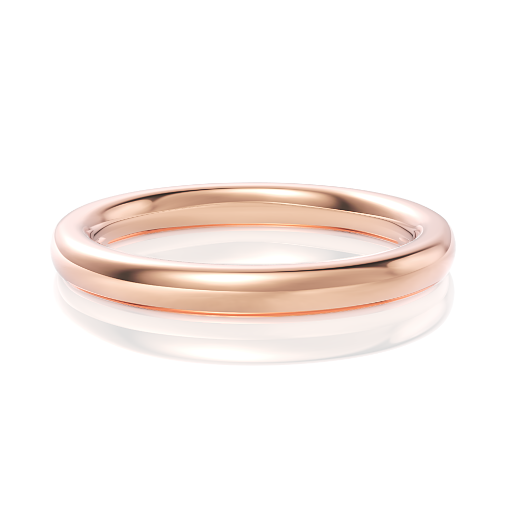 18kt rose gold/top