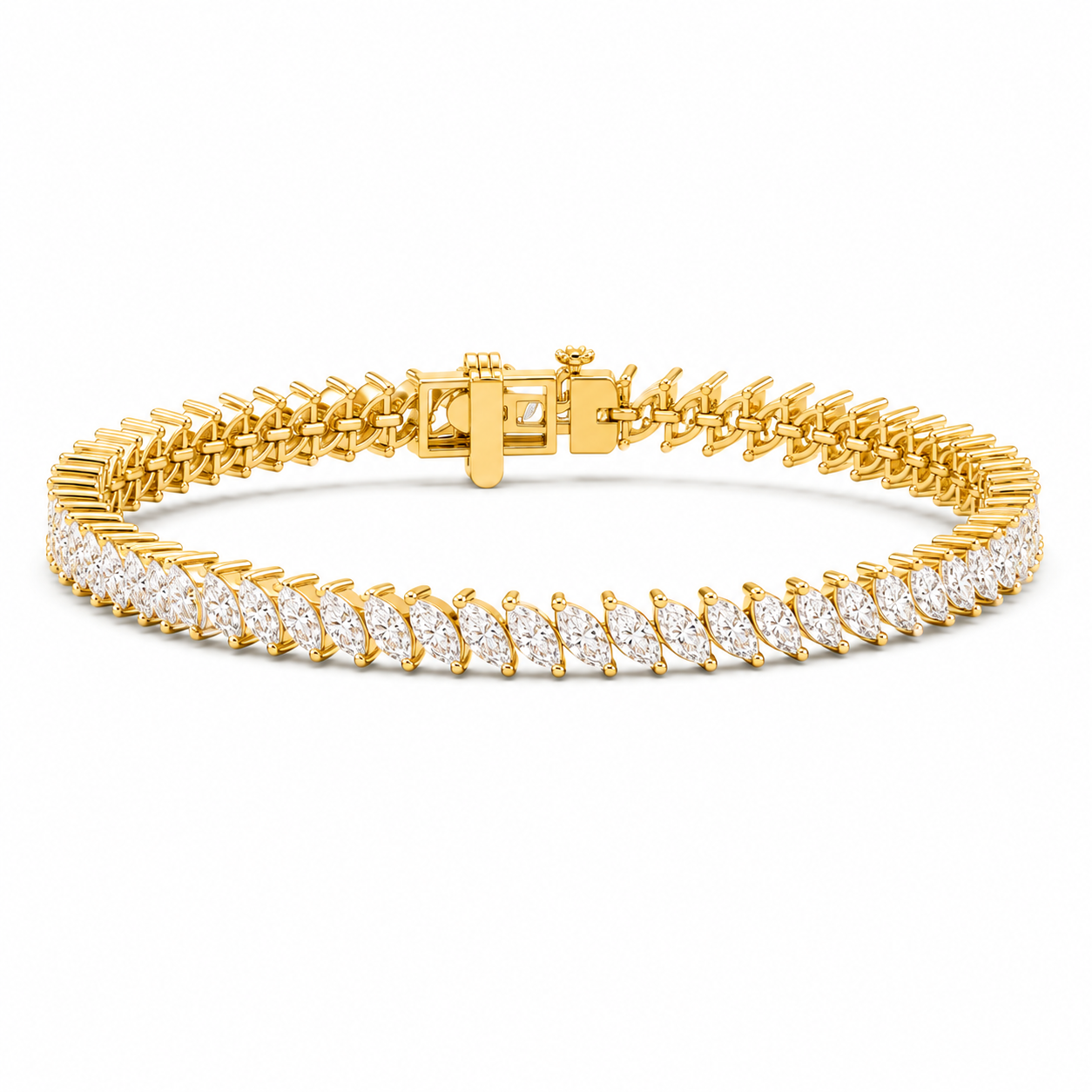 14kt yellow gold/top