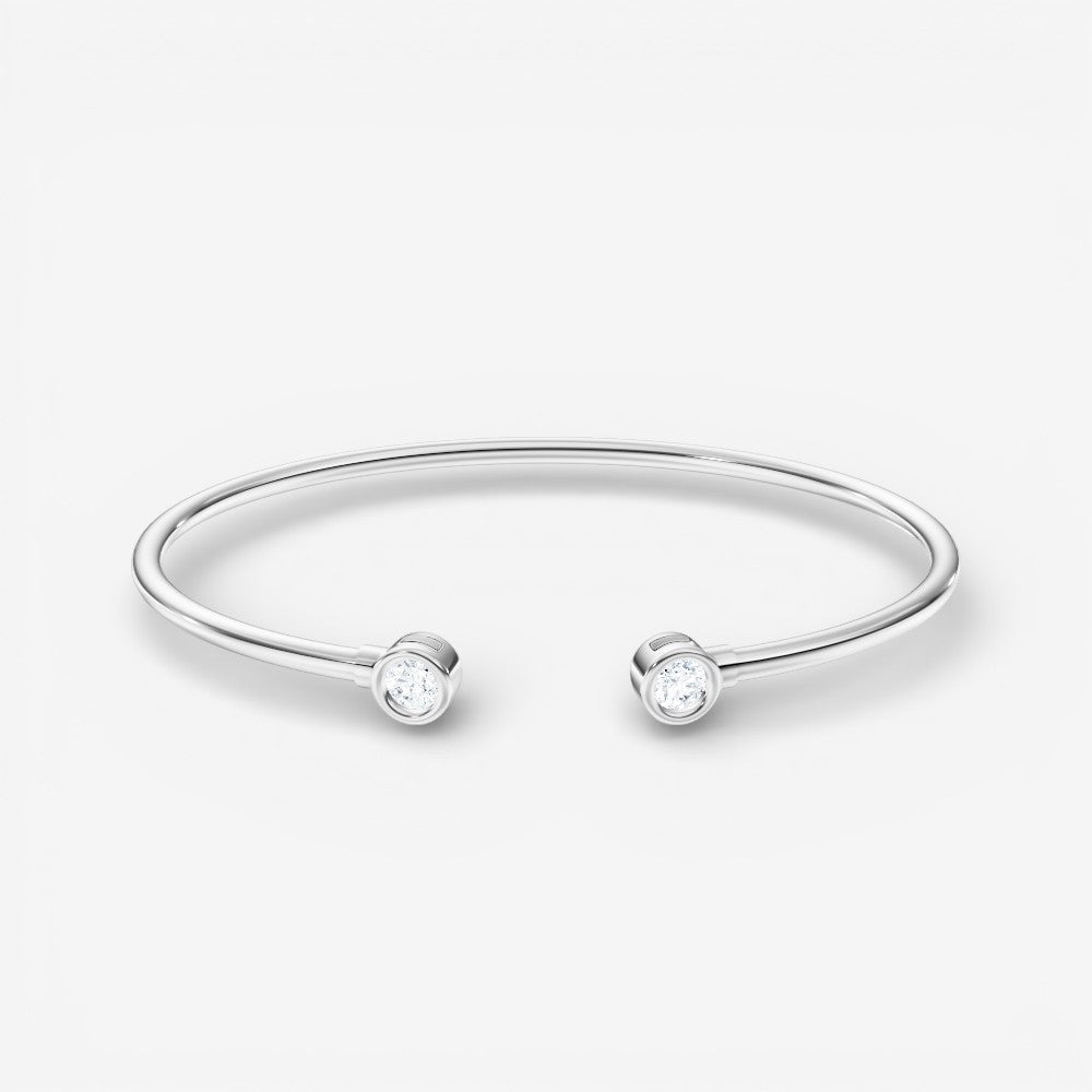 14kt white gold/18kt white gold/0.60/top