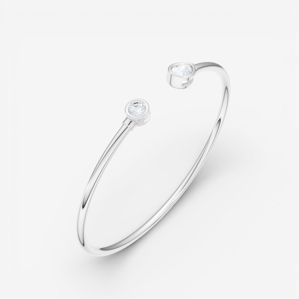 14kt white gold/18kt white gold/0.85/front