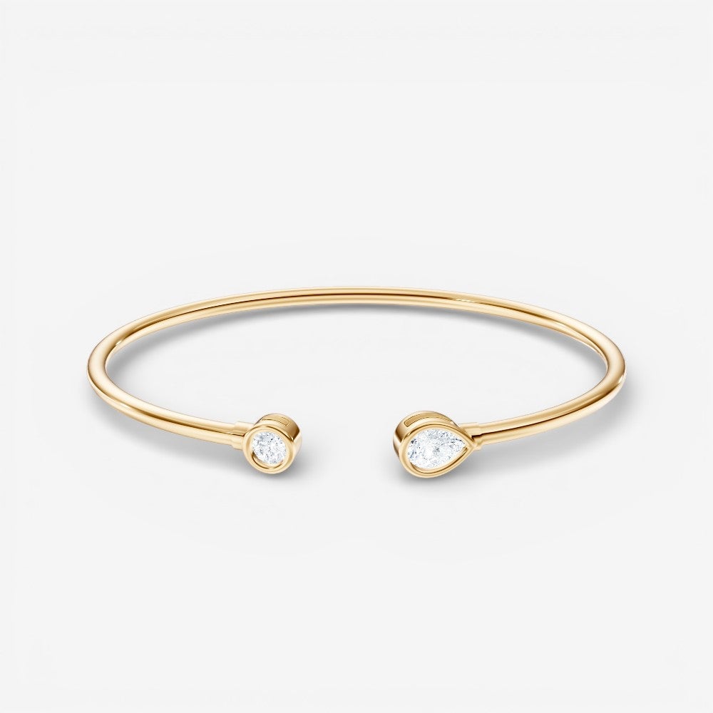 14kt yellow gold/18kt yellow gold/0.85/top