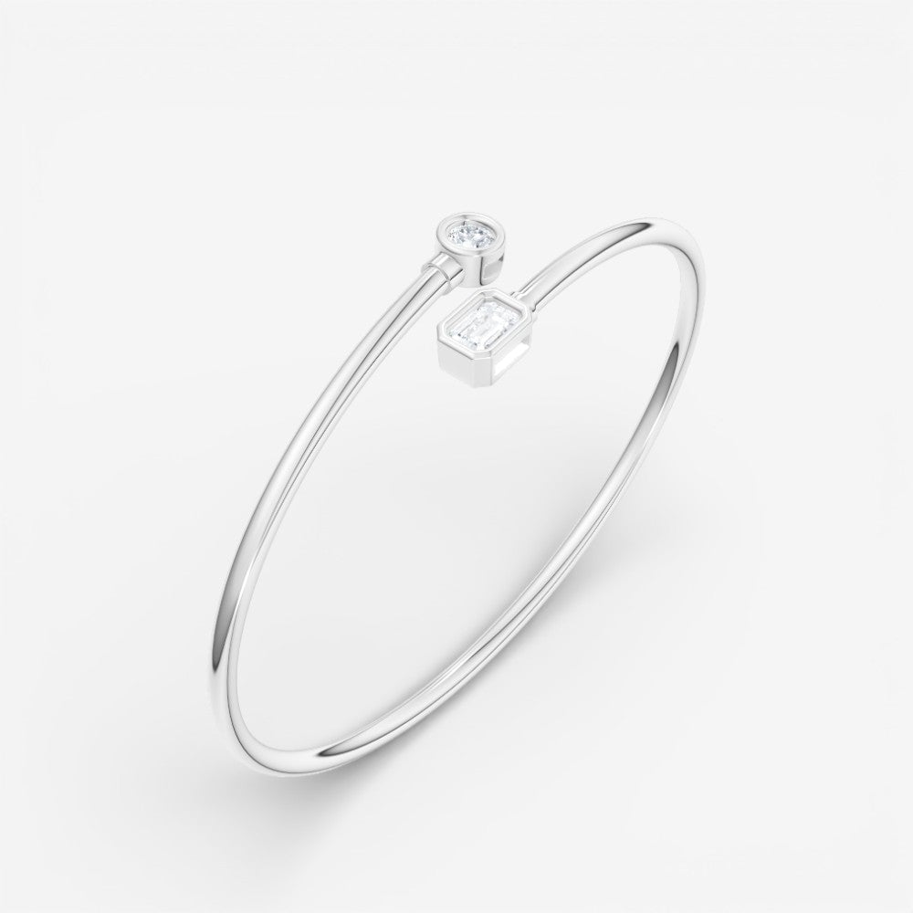 14kt white gold/18kt white gold/1.00/front