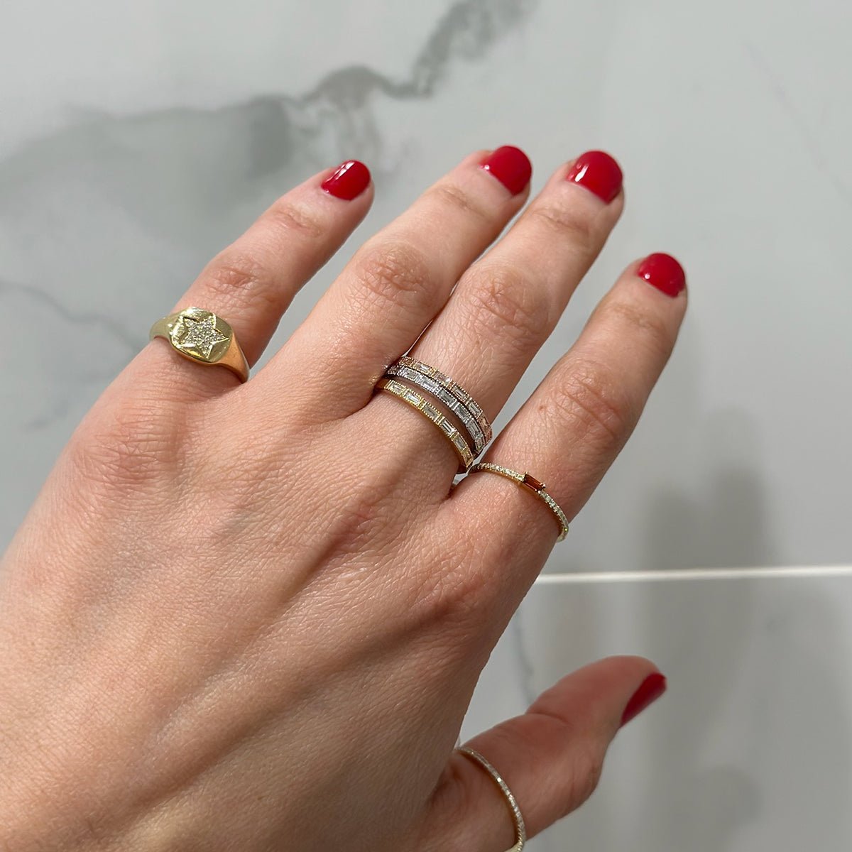 14kt yellow gold/14kt white gold/14kt rose gold/hover