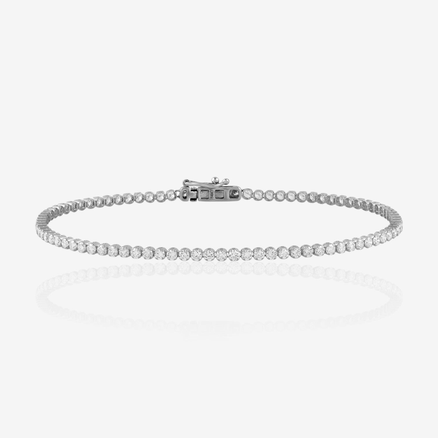 14kt white gold/2.00/top