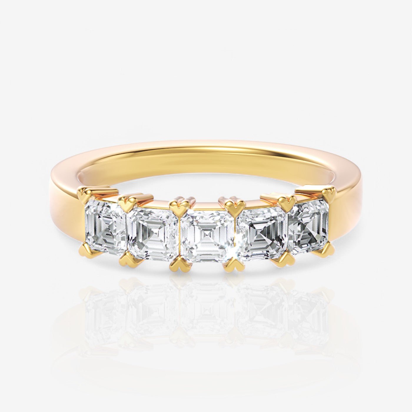 18kt yellow gold/0.75/top