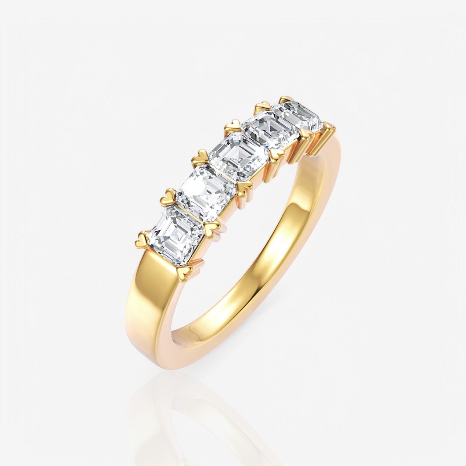 18kt yellow gold/0.75/front