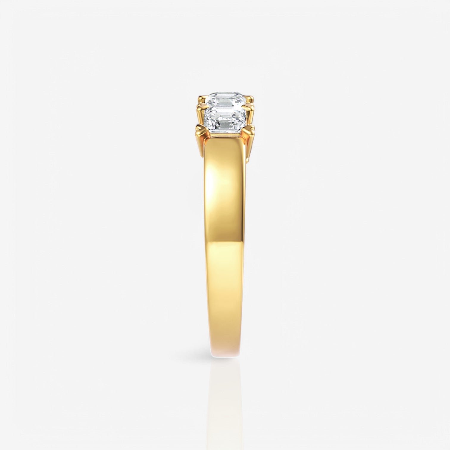 18kt yellow gold/0.75/perspective