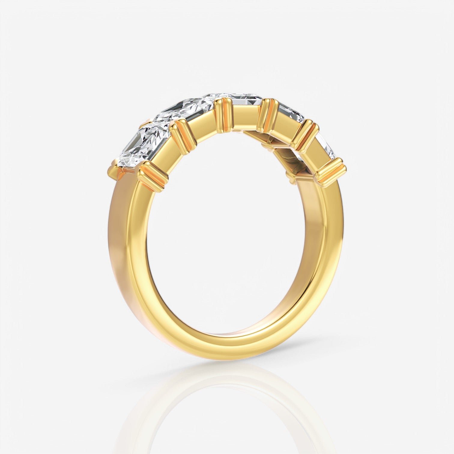 18kt yellow gold/1.50/side