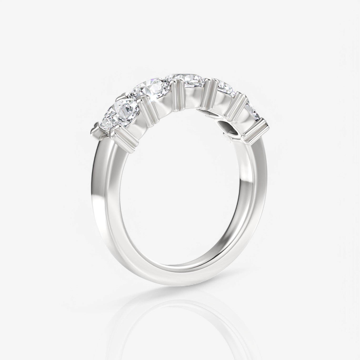 14kt white gold/18kt white gold/platinum/1.50/side