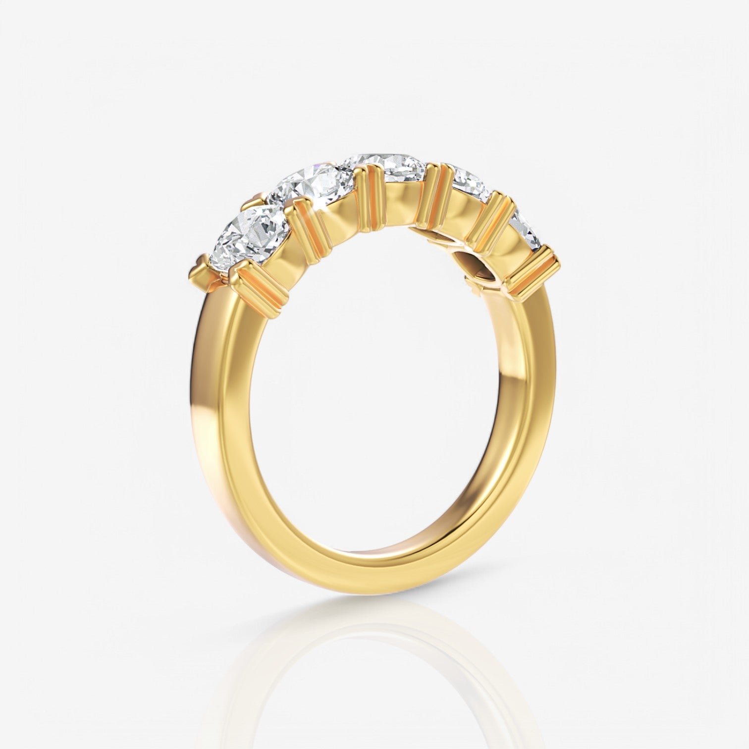 18kt yellow gold/1.50/side
