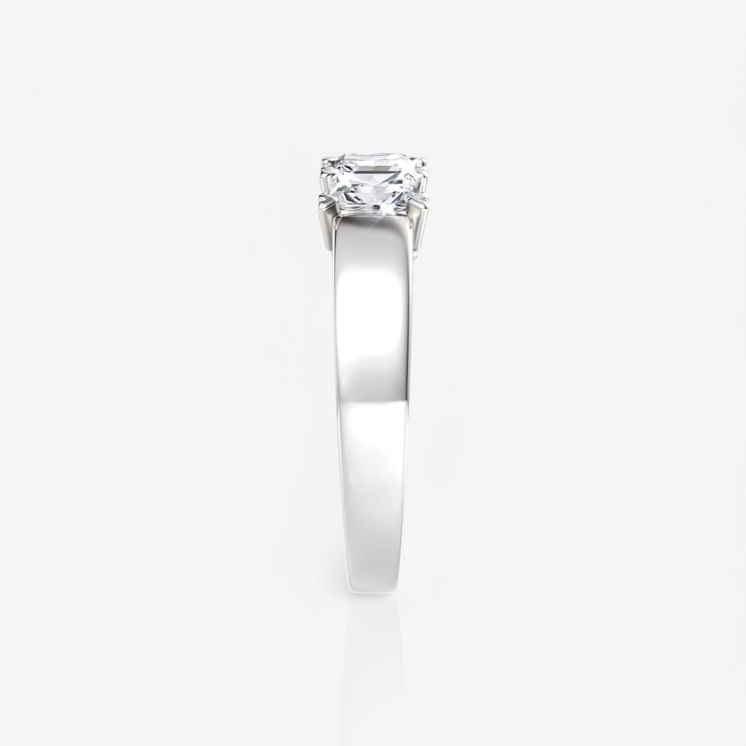 14kt white gold/18kt white gold/platinum/1.00/perspective