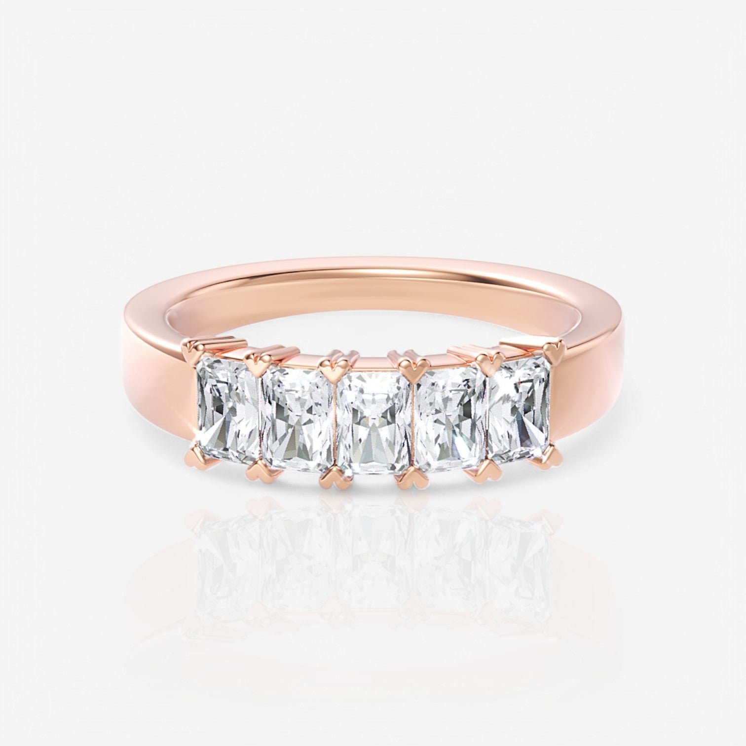 18kt rose gold/1.00/top