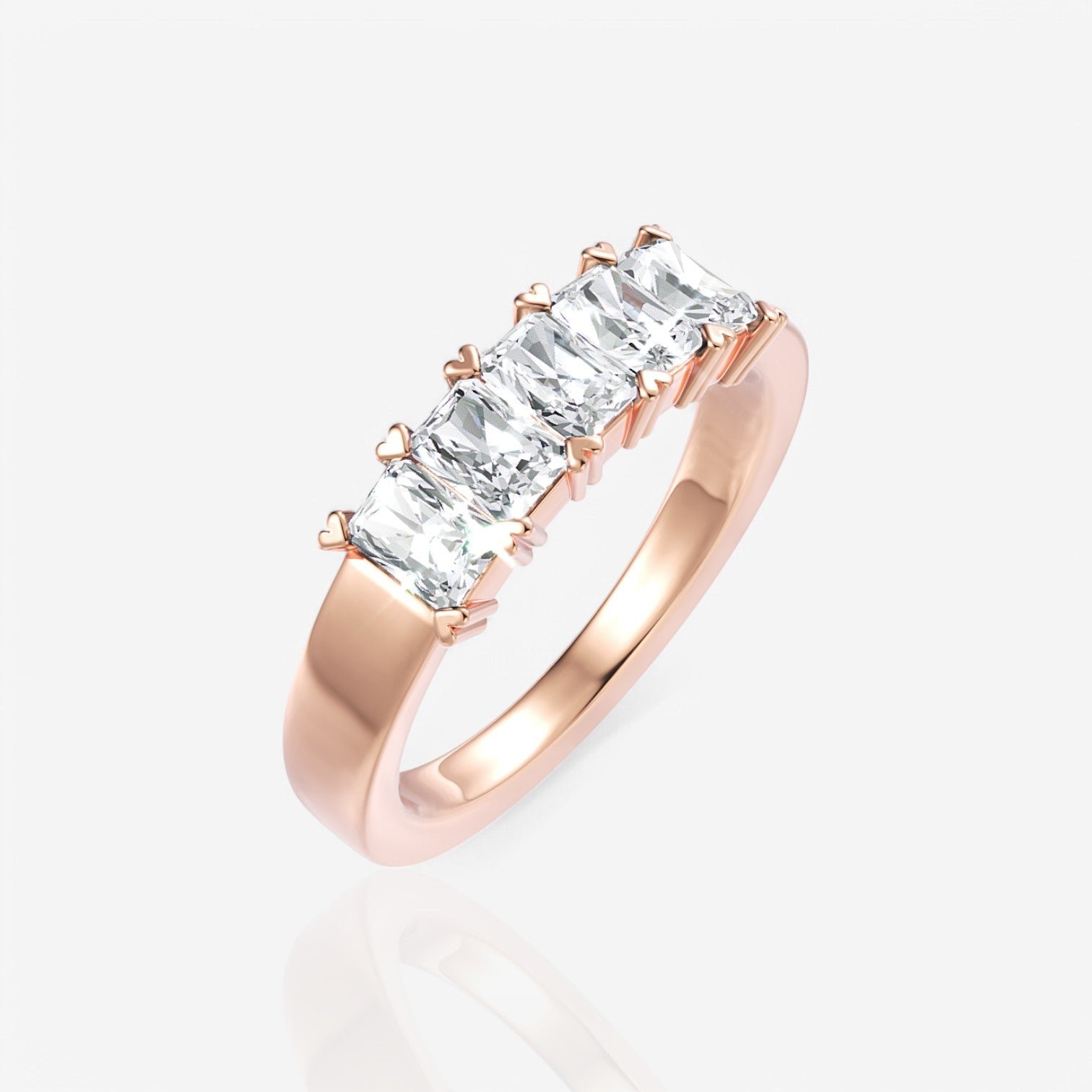 18kt rose gold/1.00/front