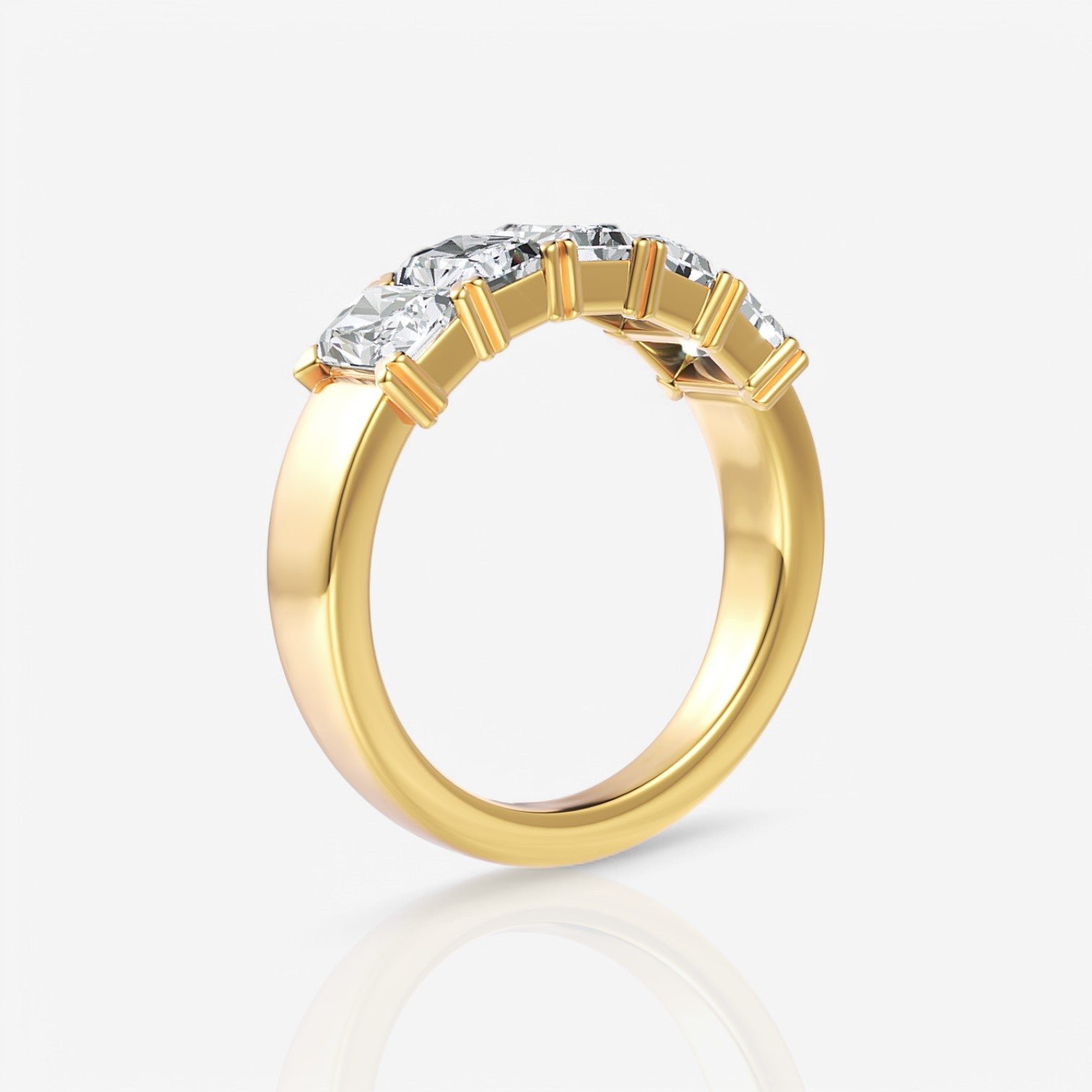 18kt yellow gold/1.50/side