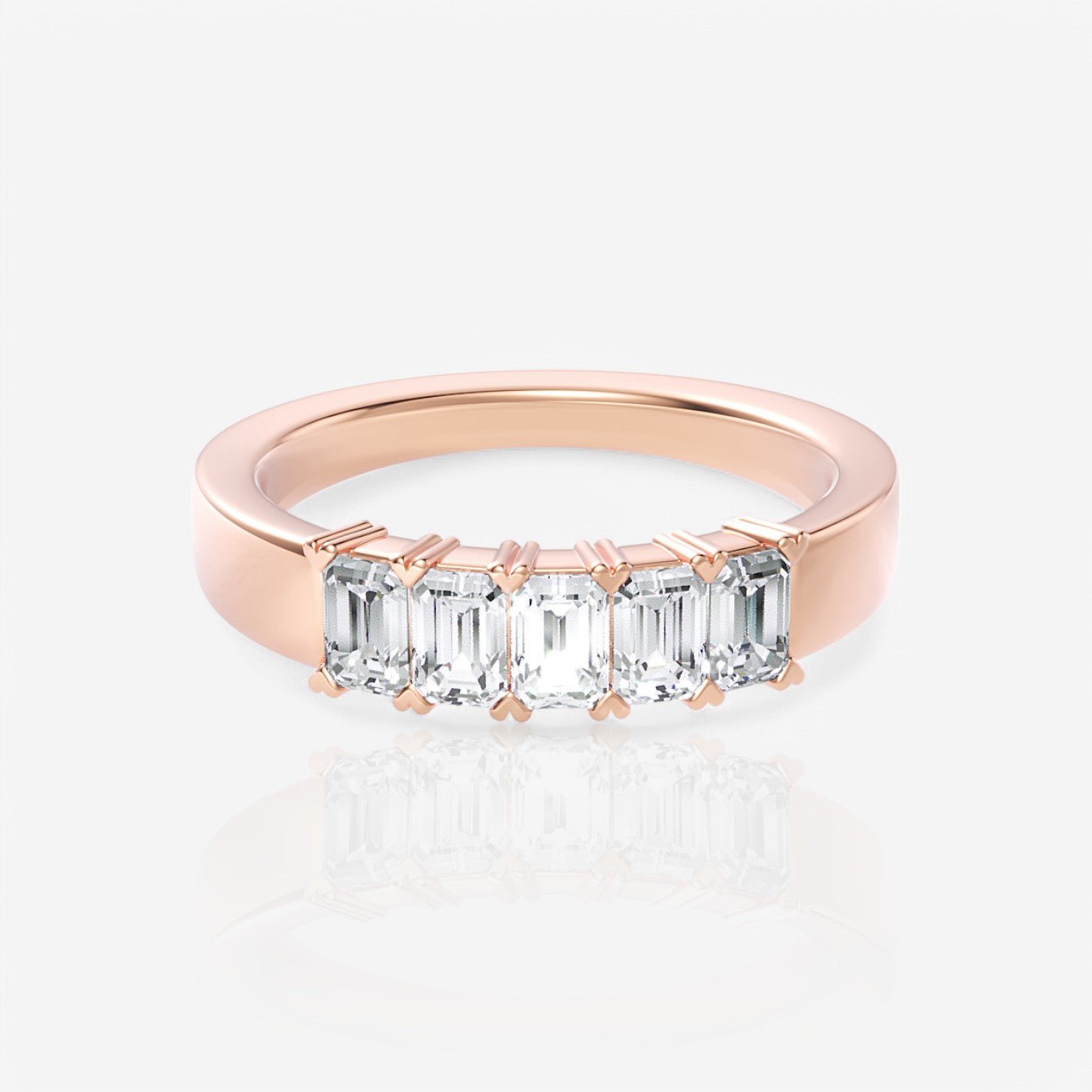 18kt rose gold/1.00/top