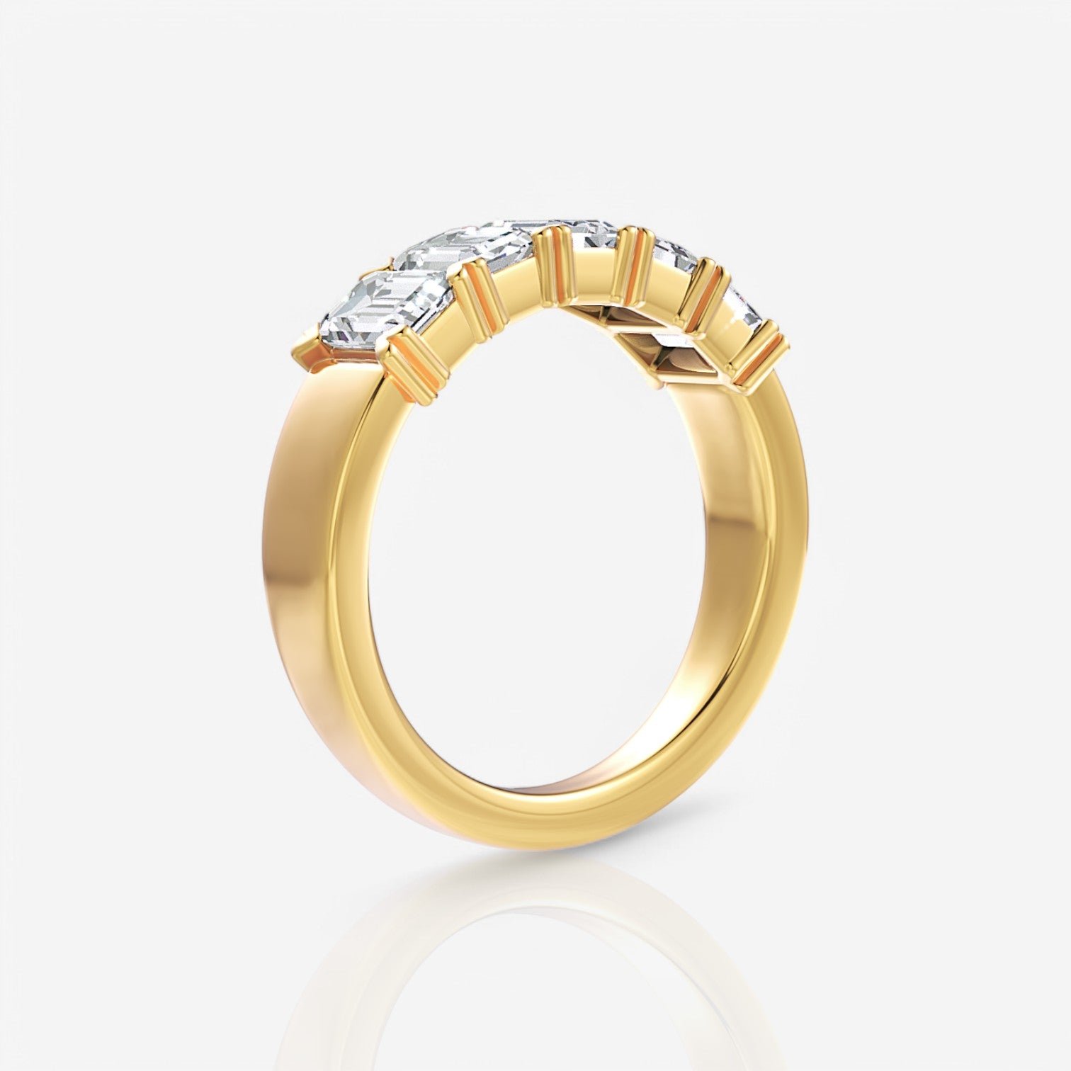 18kt yellow gold/1.50/side