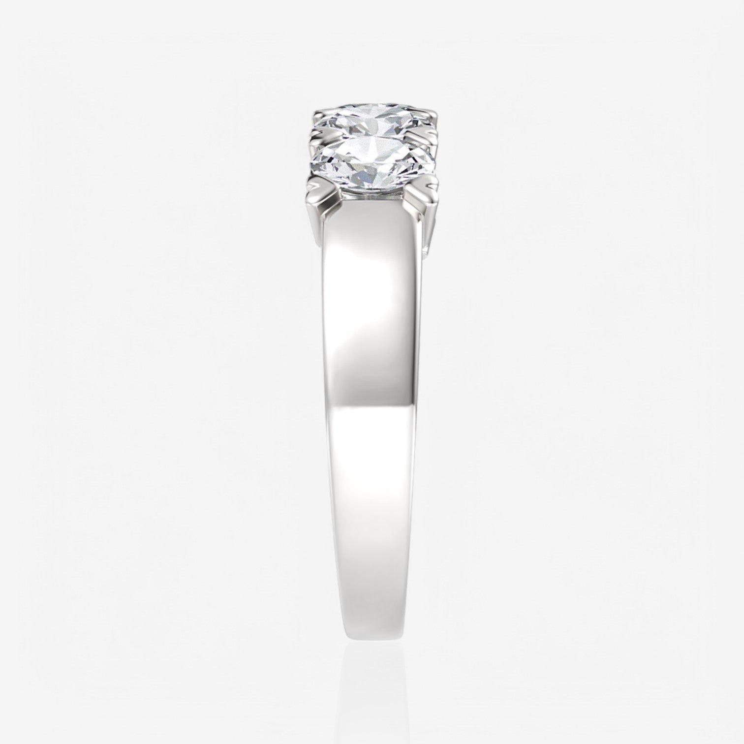 14kt white gold/18kt white gold/platinum/1.00/perspective
