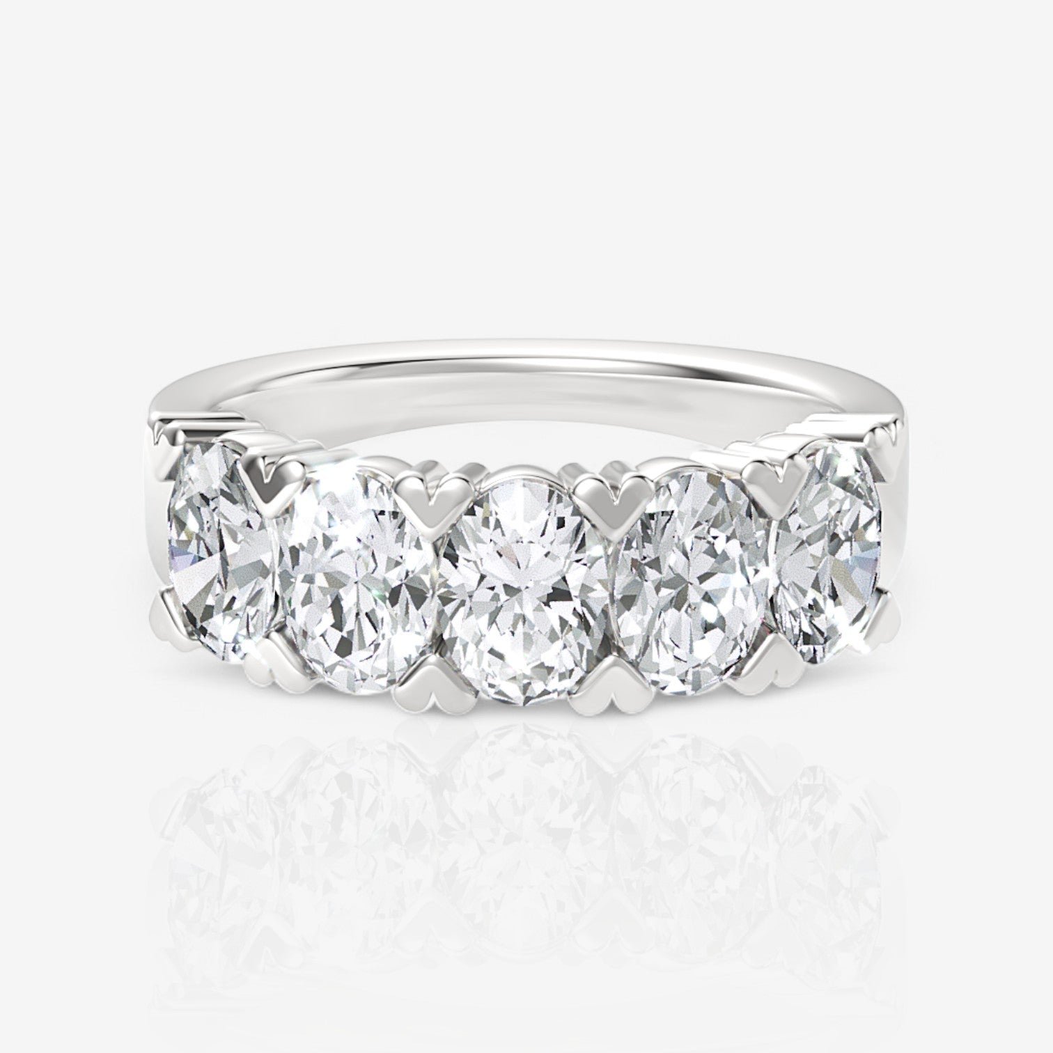 14kt white gold/18kt white gold/platinum/2.00/top