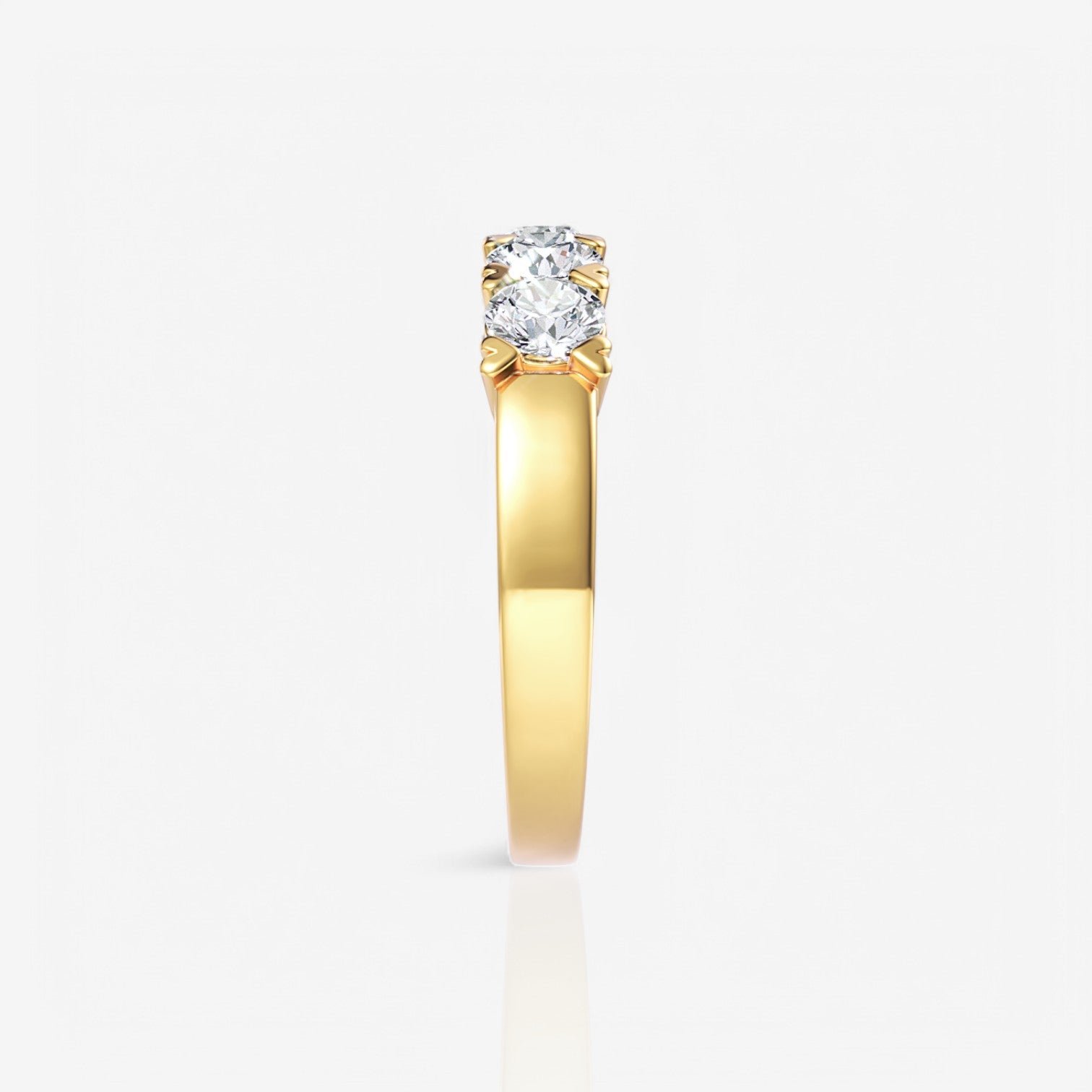 18kt yellow gold/1.00/perspective