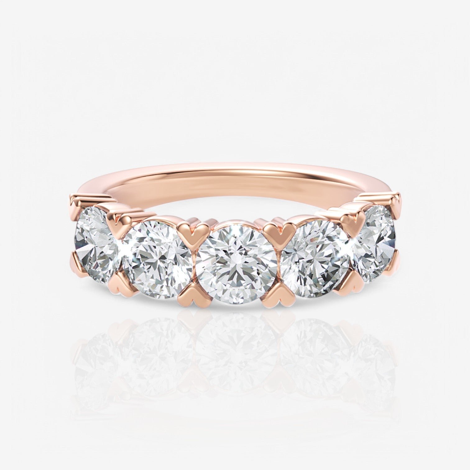 18kt rose gold/2.00/top