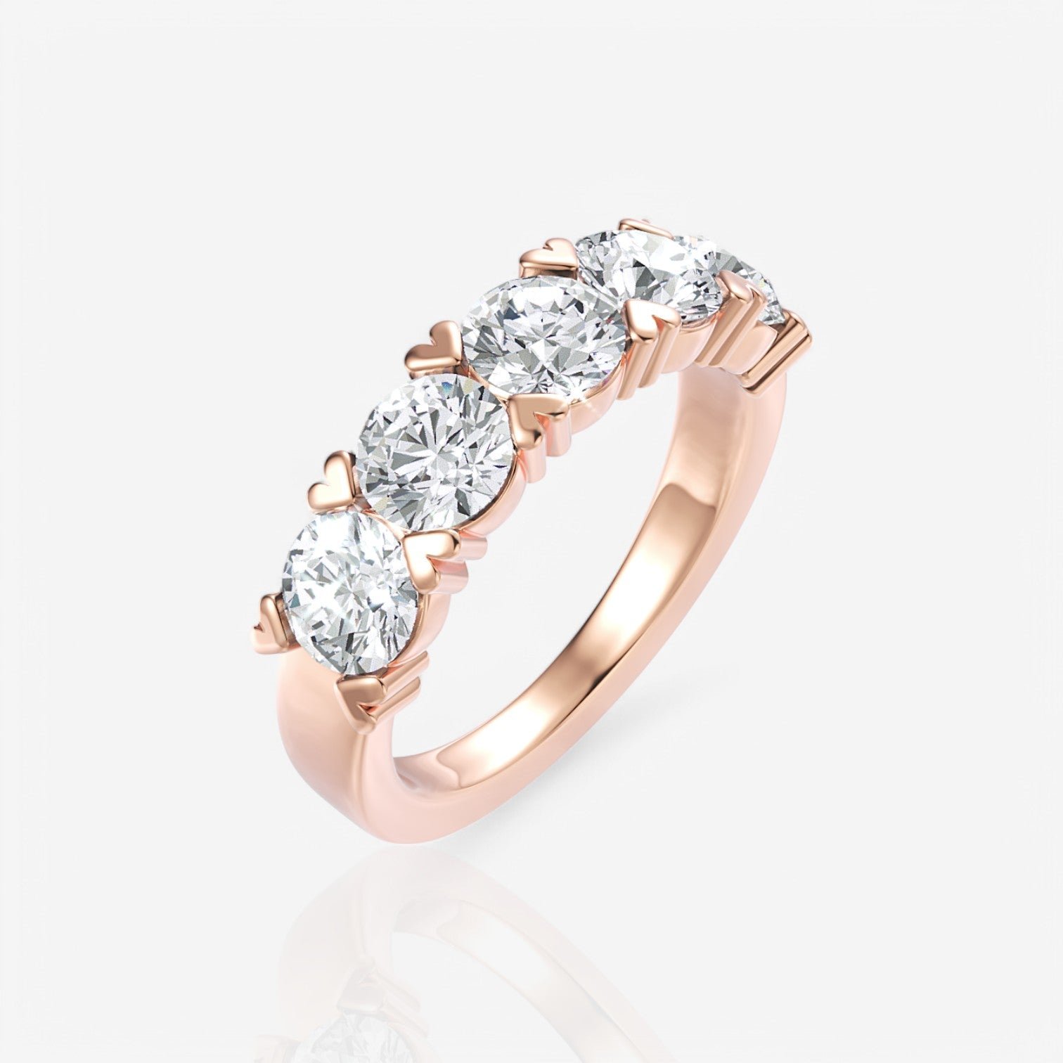 18kt rose gold/1.50/front