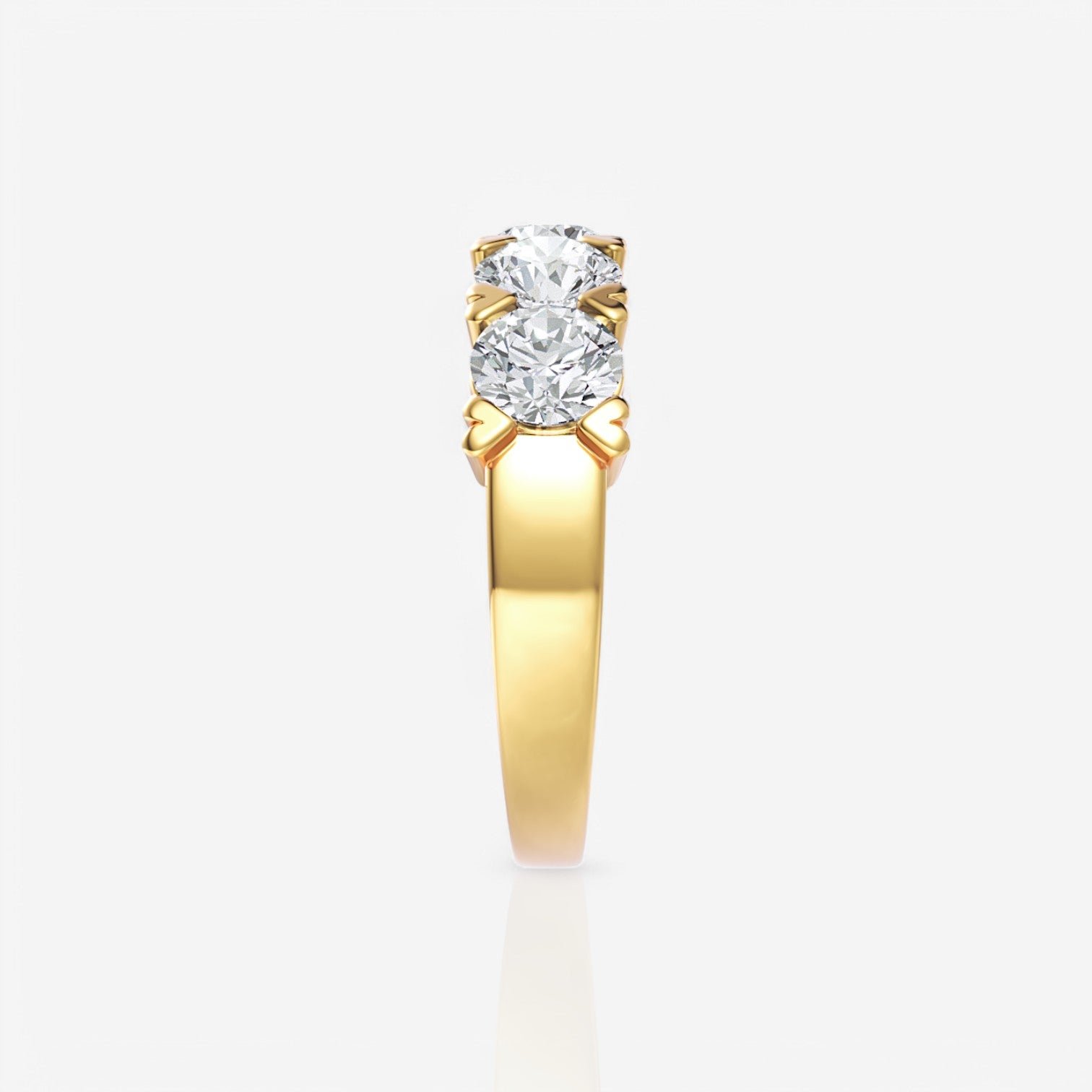 18kt yellow gold/1.50/perspective