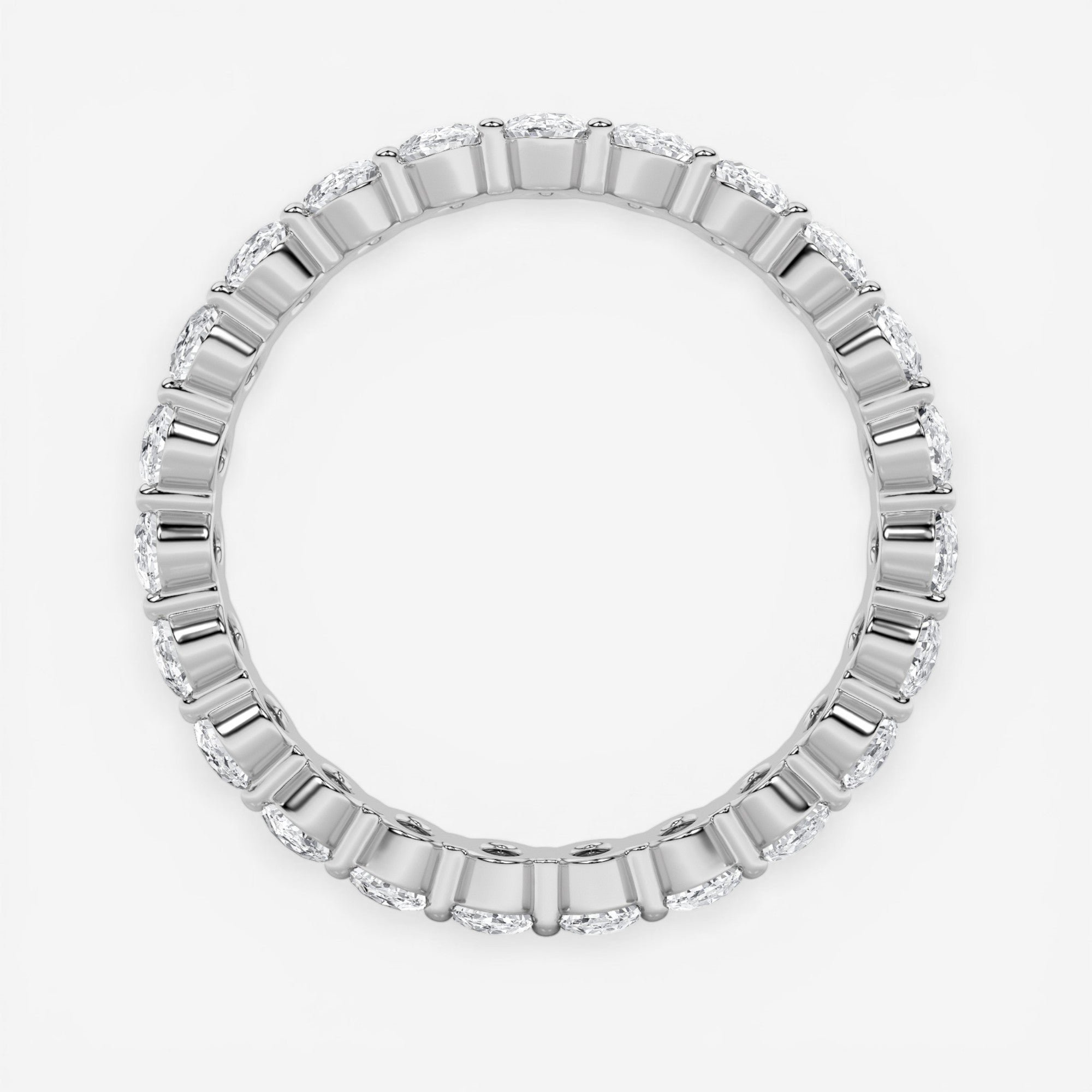 14kt white gold/4.00/5/6/7/8/9/side