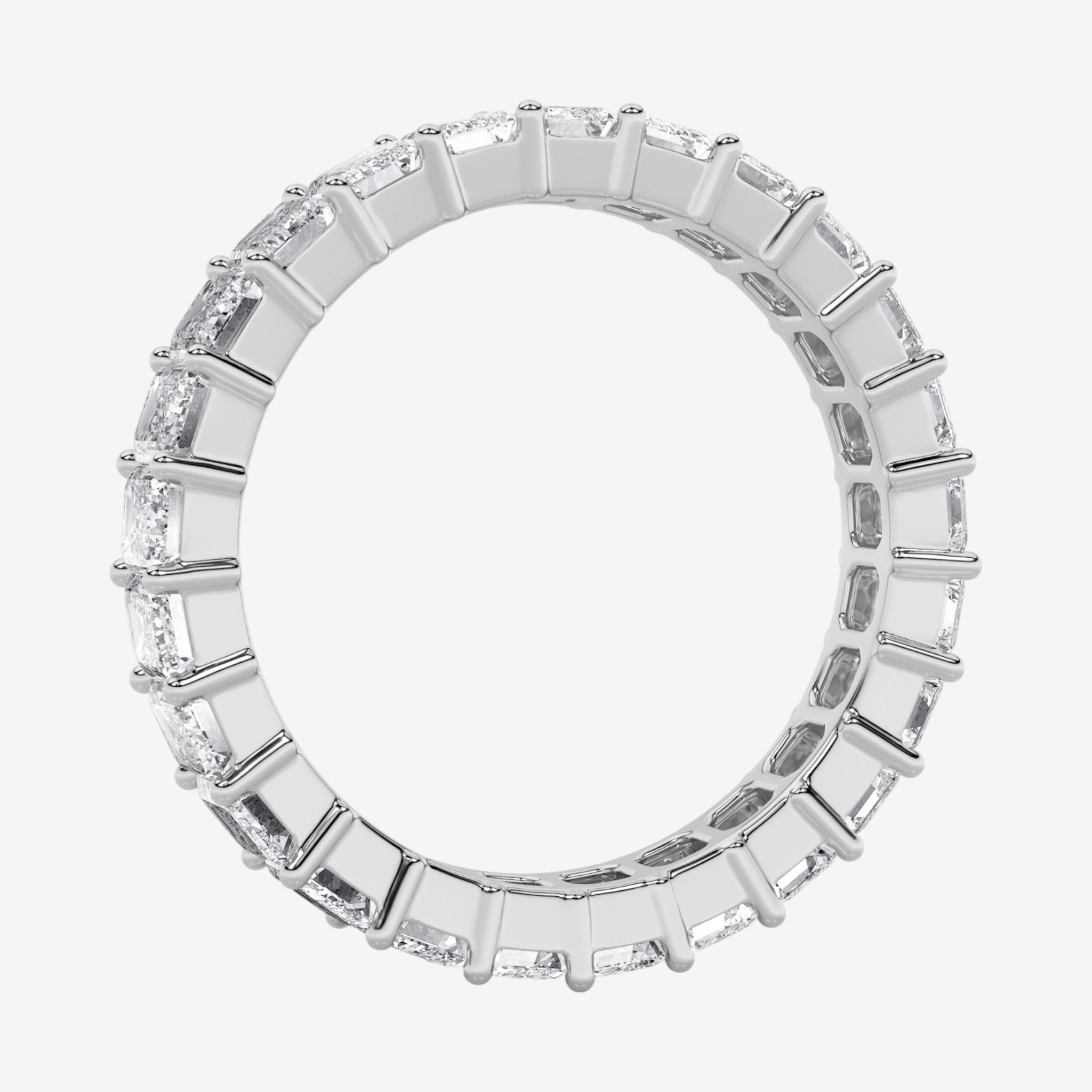 14kt white gold/4.00/5/6/7/8/9/side