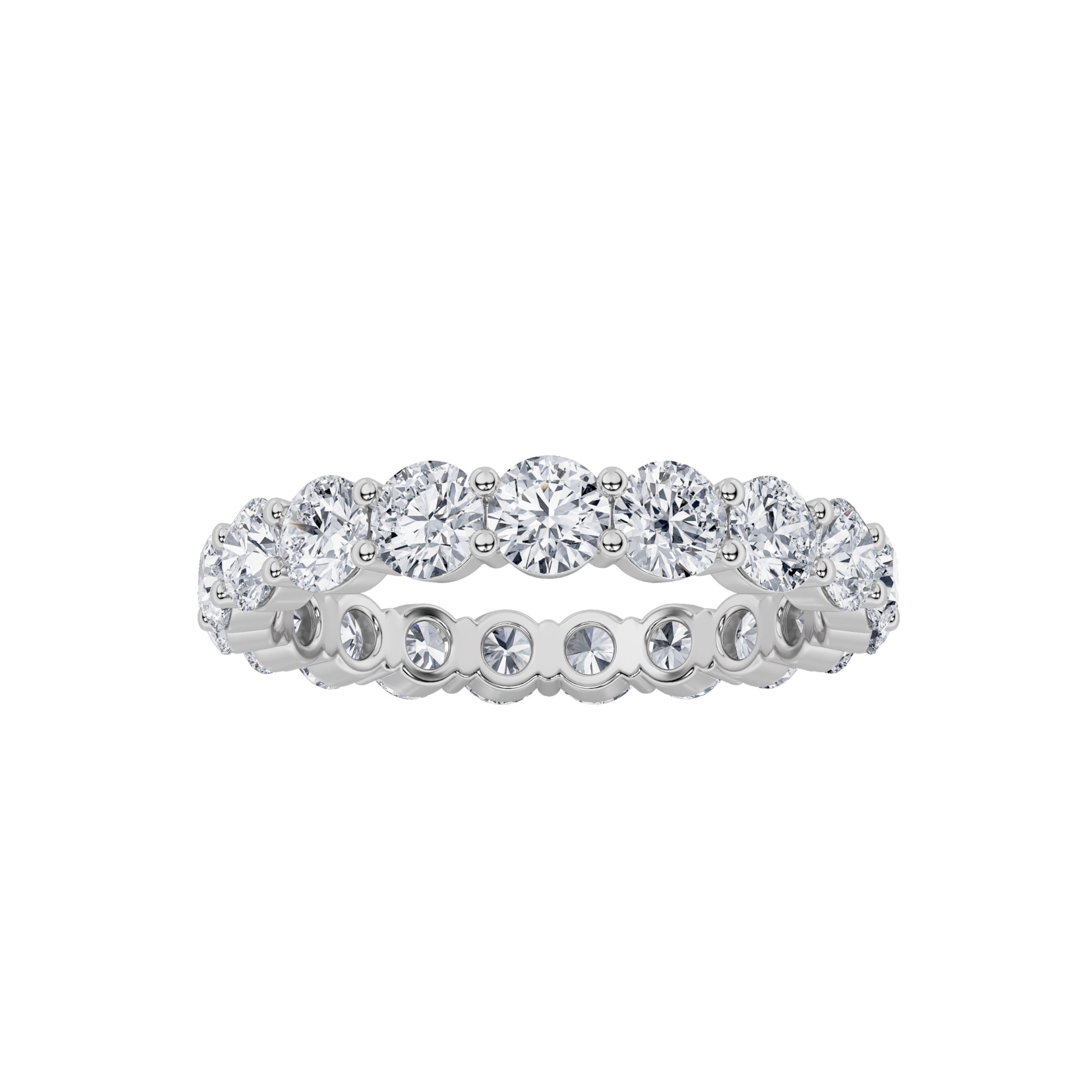 14kt white gold/4.00/5/6/7/8/9/top