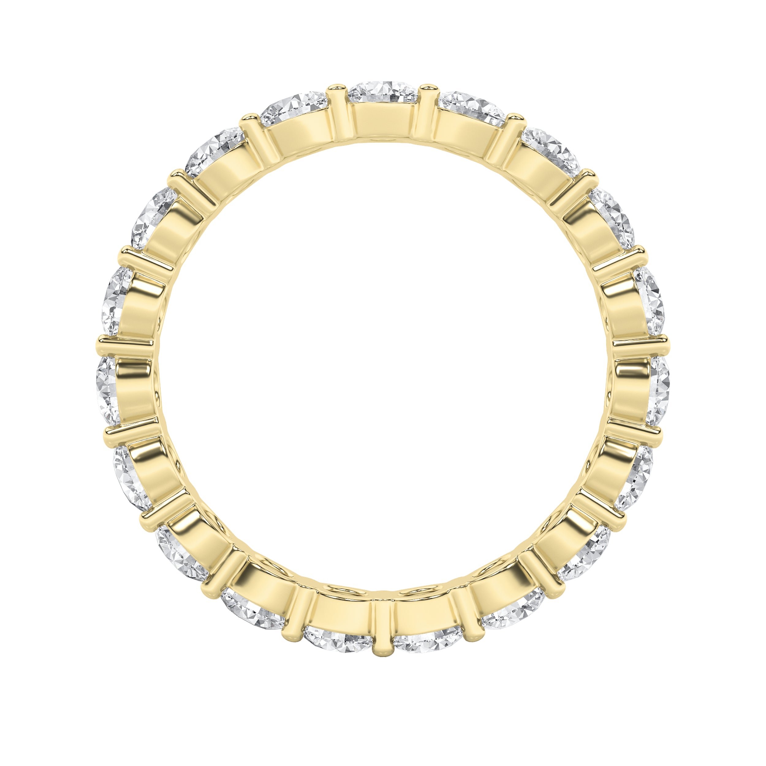 14kt yellow gold/3.50/5/6/7/8/9/side